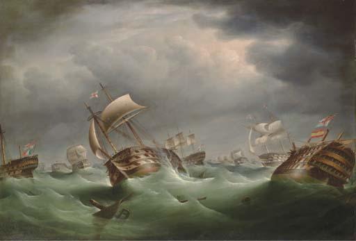 Richard B. Spencer - The battle of Trafalgar; The Storm after the battle