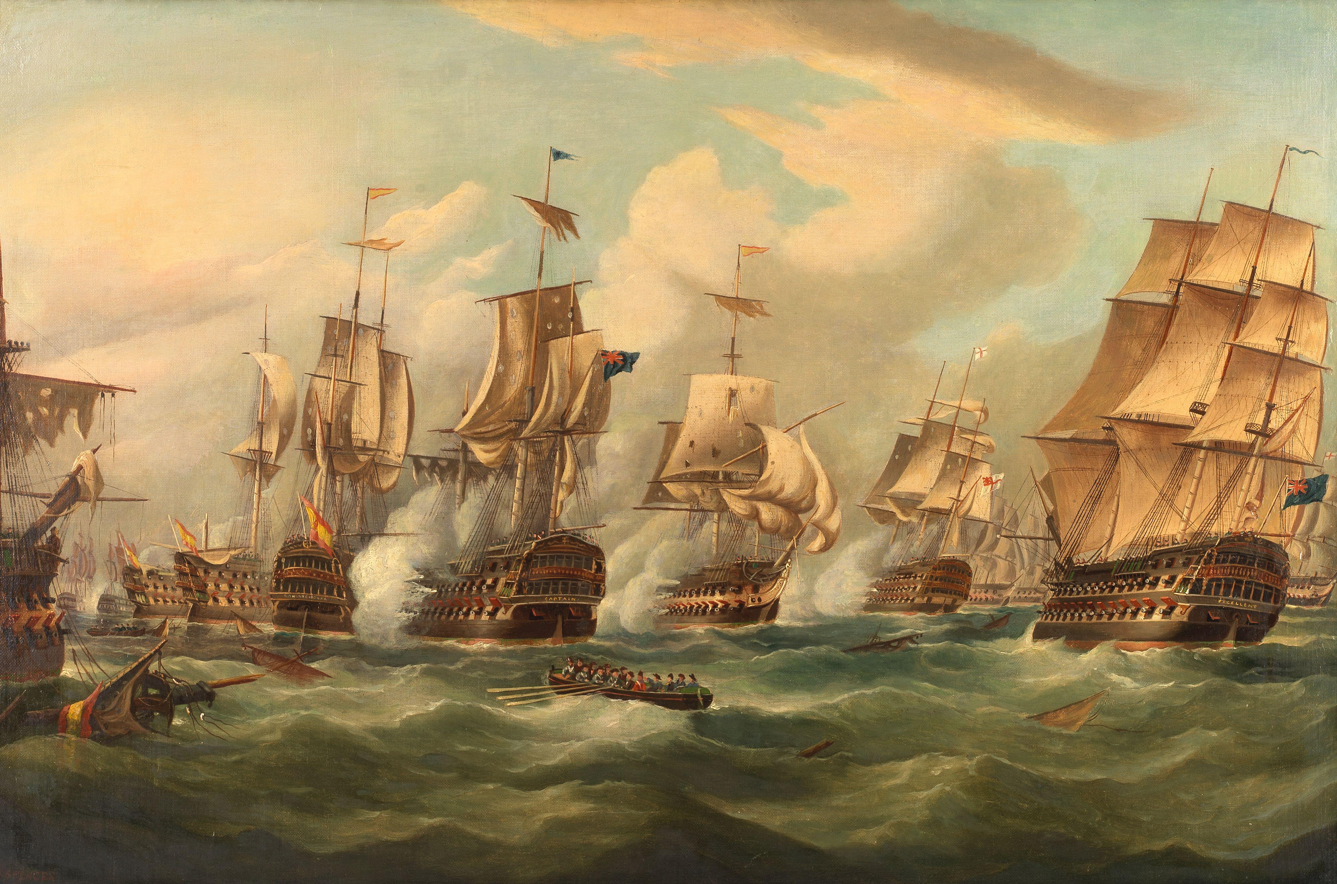 Richard Ball Spencer - The Battle of Cape St. Vincent
