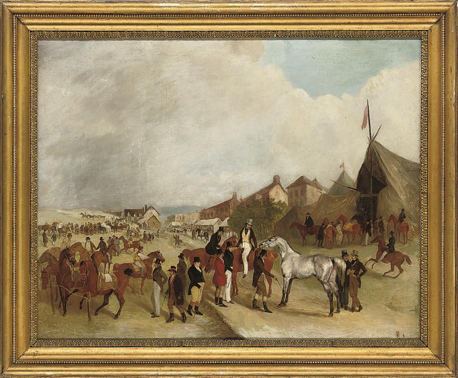 Richard Barrett Davis - At the horsefair