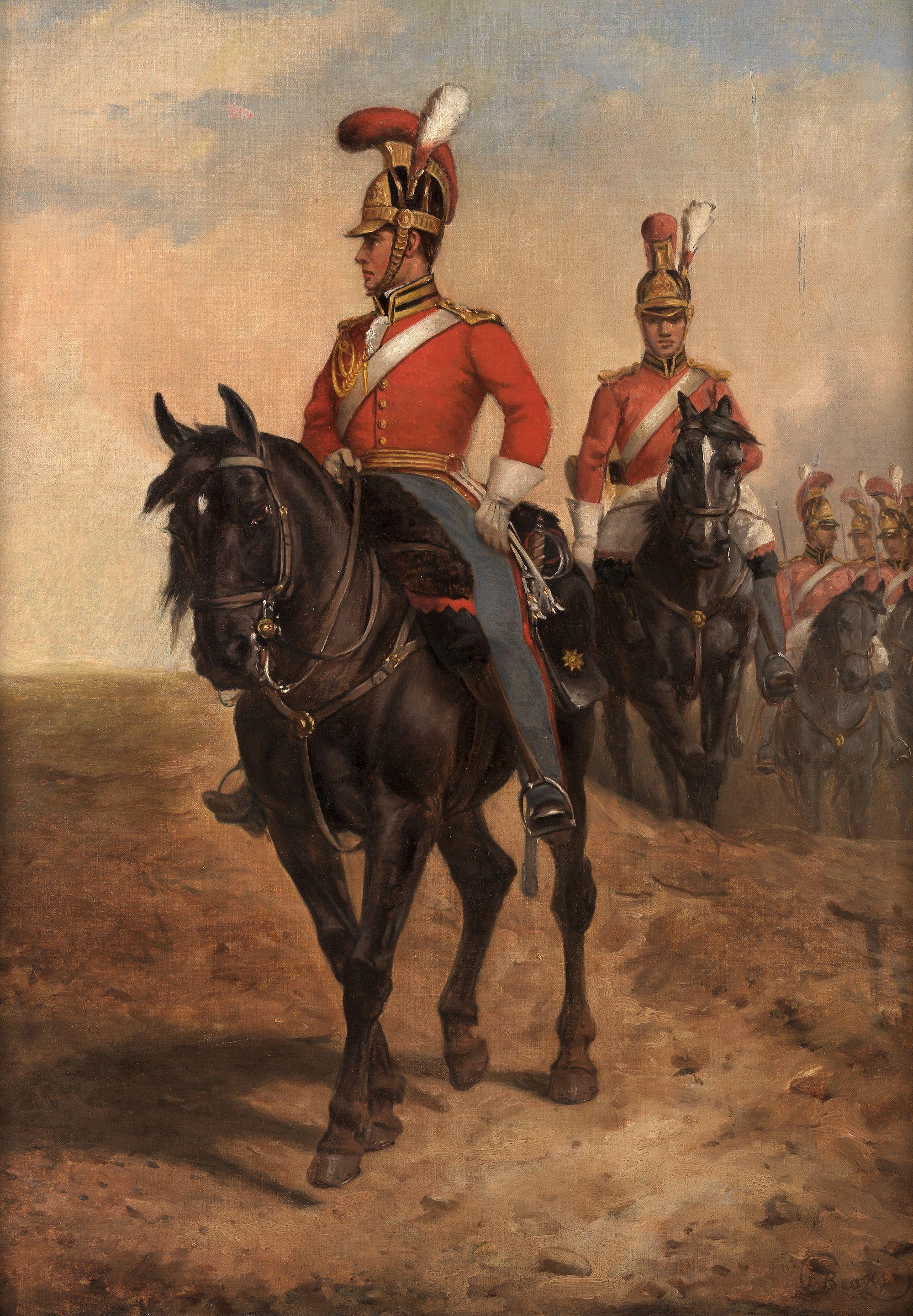 Richard Beavis - 2nd Life Guards at Waterloo