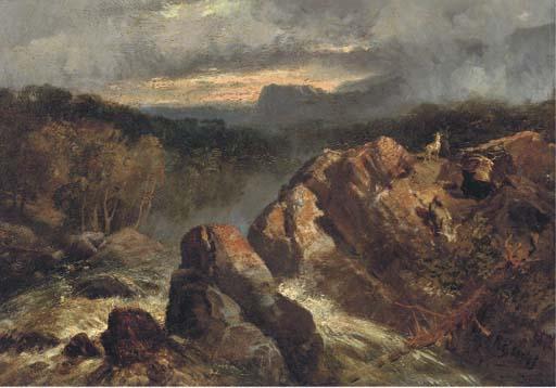 Richard Beavis - Mountain Goats At A Tributary Of The Rhone