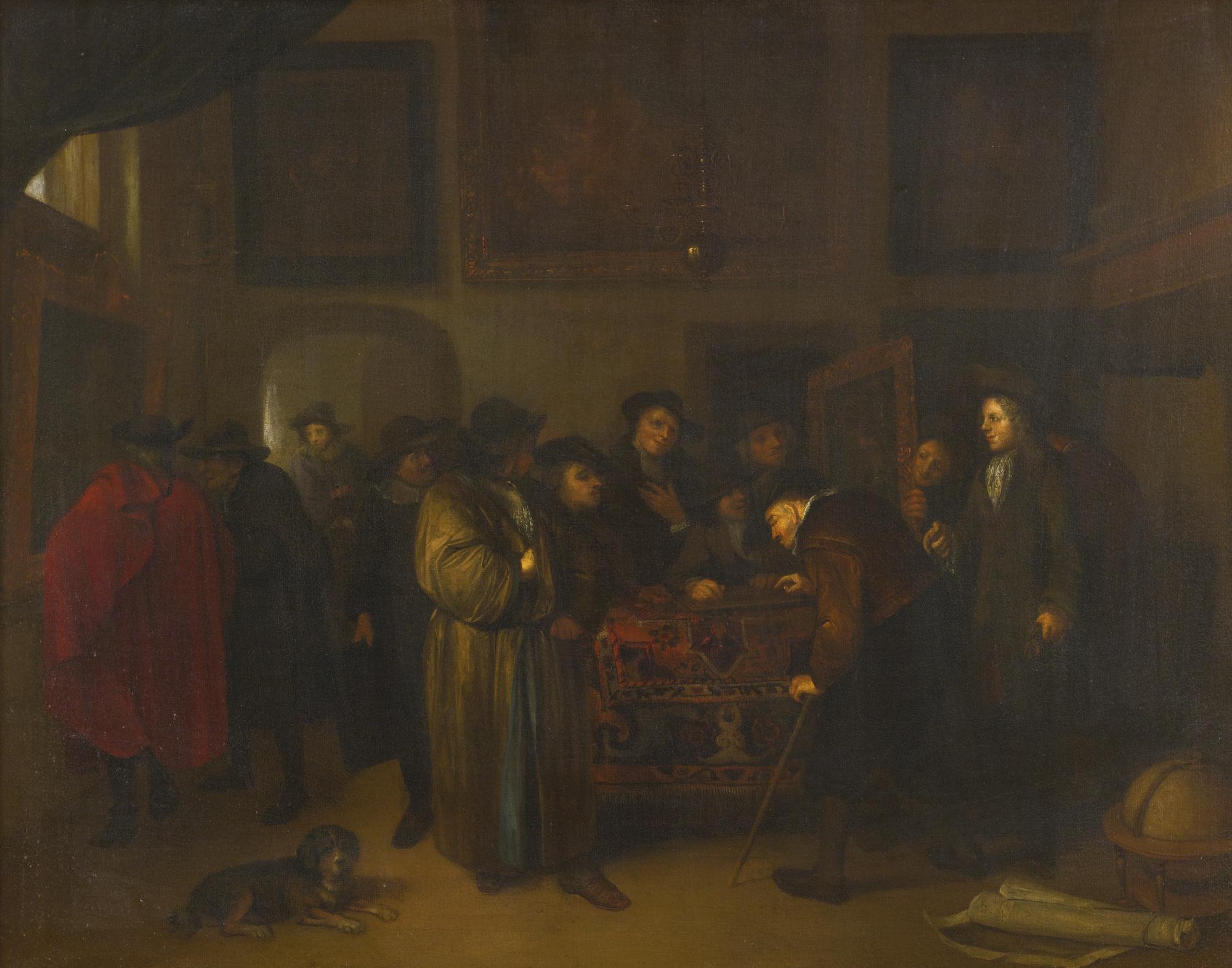 Richard Brakenburg - The Auction