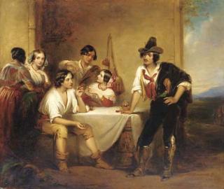 Richard Buckner - A glass of wine in the Roman campagna