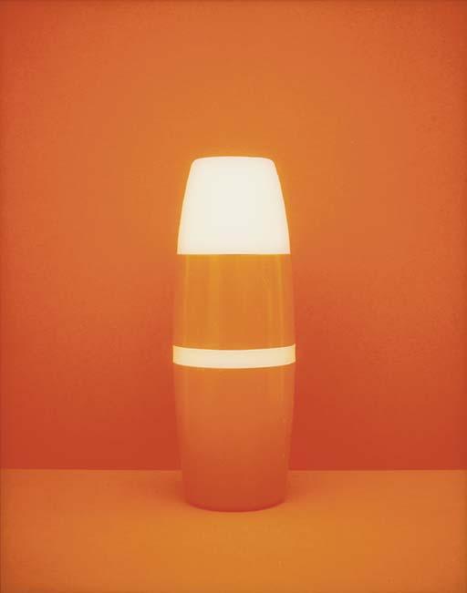 Richard Caldicott - Orange Flask, 1996; And Red Flask, 1996