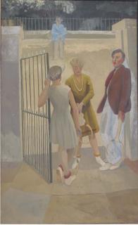 Richard Carline - Gilbert and Janet pairing up for tennis