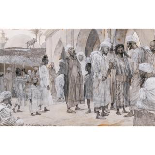 Richard Caton de Woodville - Le Marchand D\'Esclaves