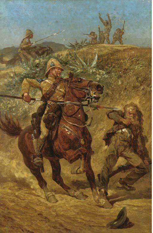 Richard Caton Woodville, R.I. - The Boer War
