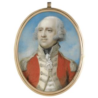 Richard Cosway R.A. - Portrait Of An Officer