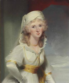 Richard Cosway, R.A. - Portrait Of Dorothy Style, Half-Length