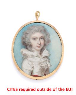 Richard Cosway - Portrait einer vornehmen Dame