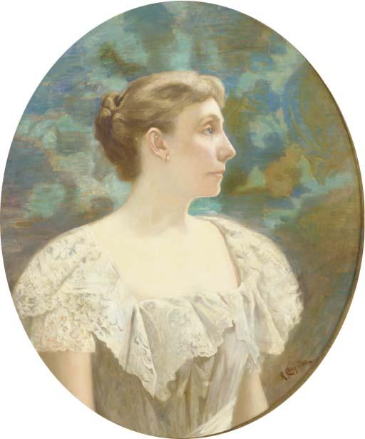Richard Creifelds - Portrait of Mary Louisa Halsted