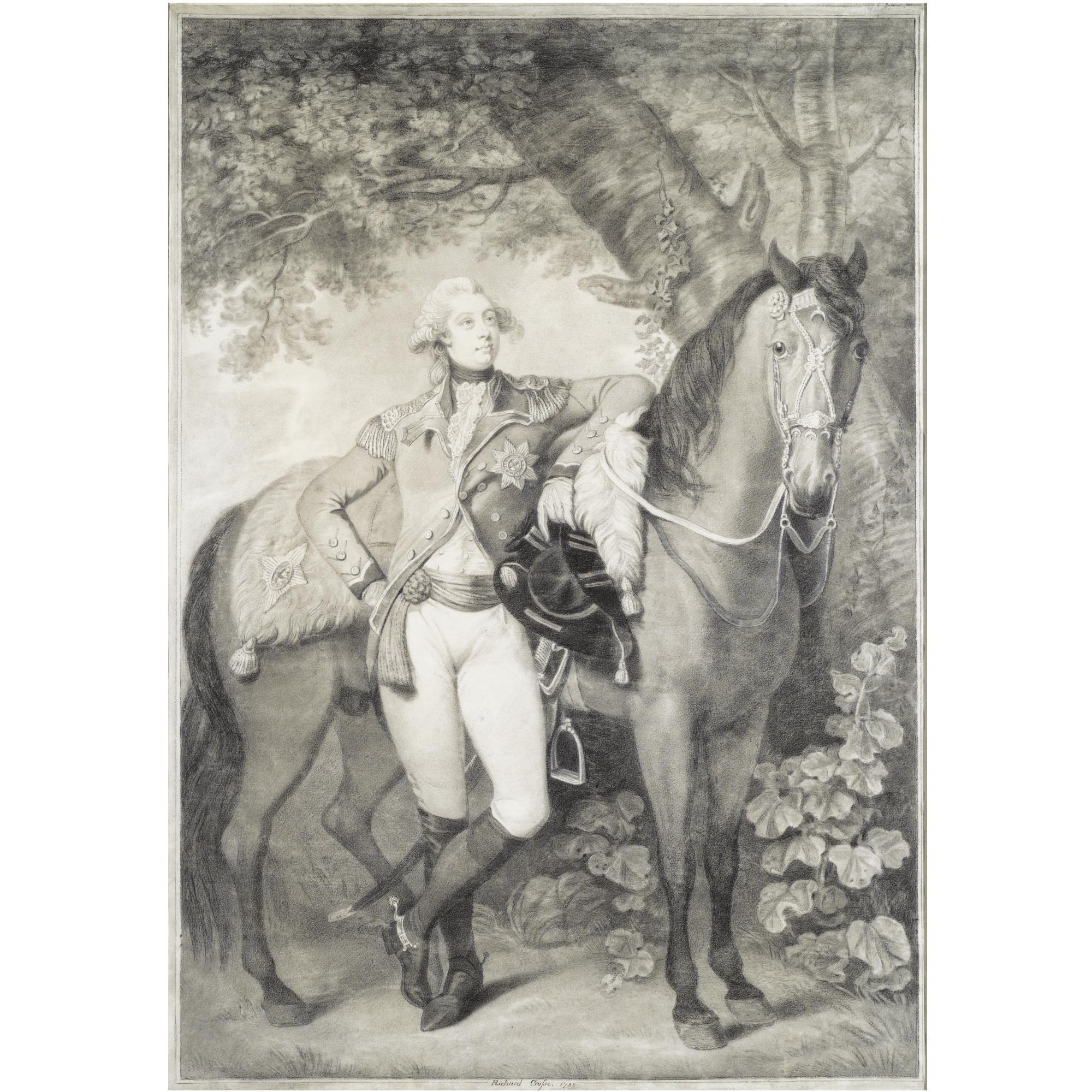 Richard Crosse - Portrait Of King George Iv, When Prince Of Wales (1762-1830)