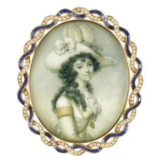 Richard Crosse - Portrait Of Miss Turner Of Uxbridge