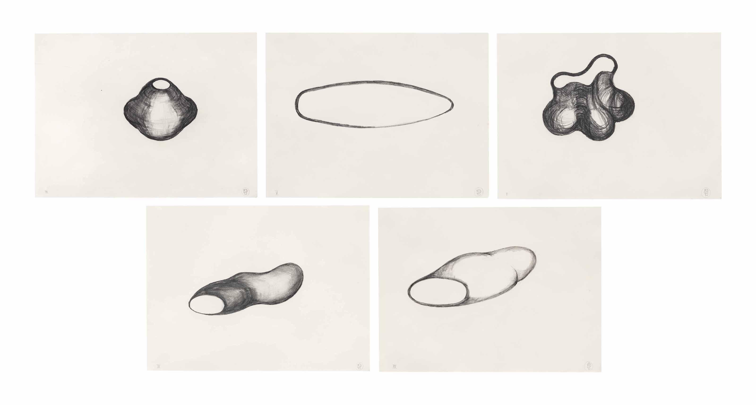 Richard Deacon, R.A. - Untitled I-V