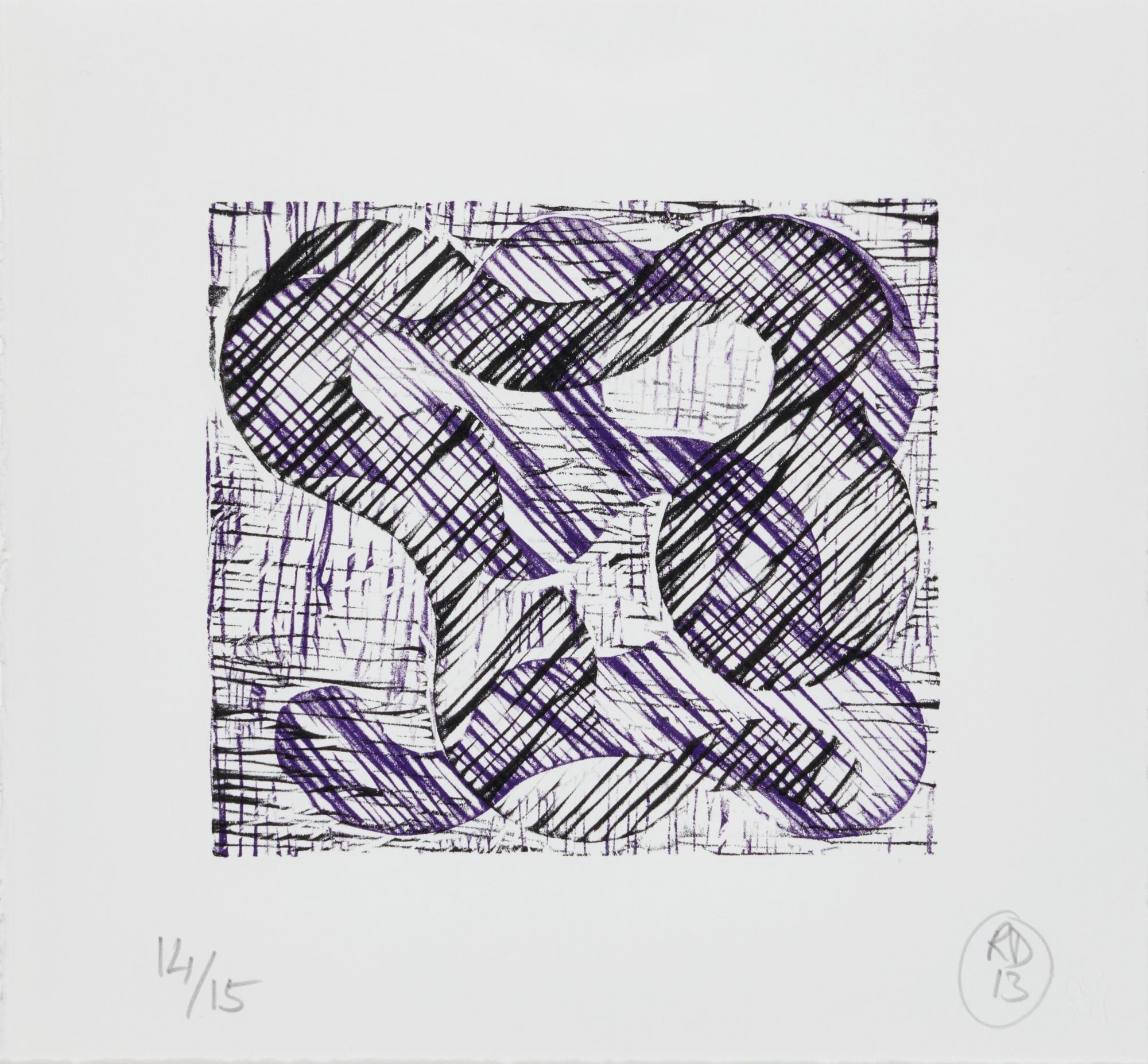 Richard Deacon - 1 + 1 = 10 Black/Purple