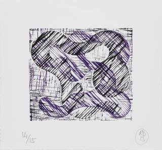 Richard Deacon - 1 + 1 = 10 Black/Purple