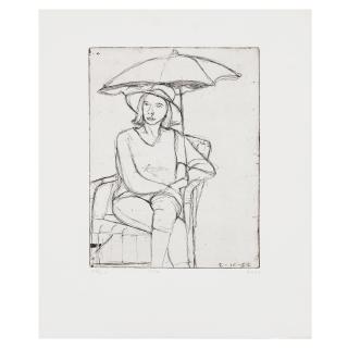 Richard Diebenkorn - #14 and #37, from 41 Etchings Drypoints 2