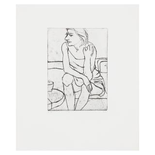 Richard Diebenkorn - #3 and #23, from 41 Etchings Drypoints 2