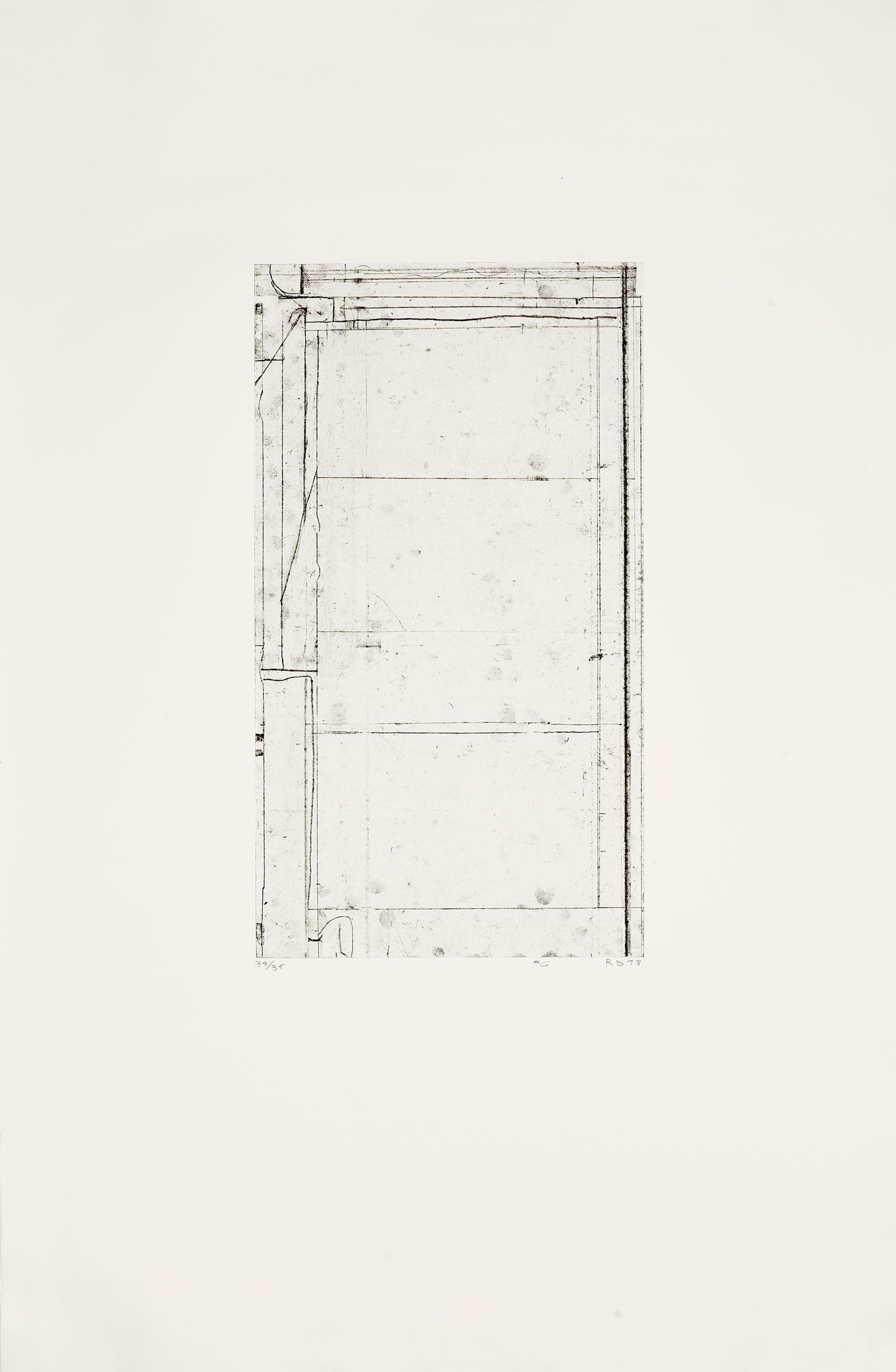 Richard Diebenkorn - #6, from Six Softground Etchings