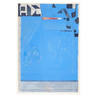 Richard Diebenkorn - Blue with Red