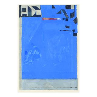 Richard Diebenkorn - Blue With Red