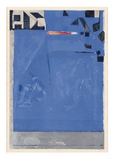 Richard Diebenkorn - Blue With Red