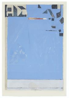 Richard Diebenkorn - Blue with Red