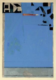 Richard Diebenkorn - Blue with Red