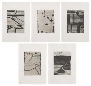 Richard Diebenkorn - Five Aquatints With Drypoint