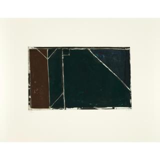 Richard Diebenkorn - Folsom Street Variations I (Black)