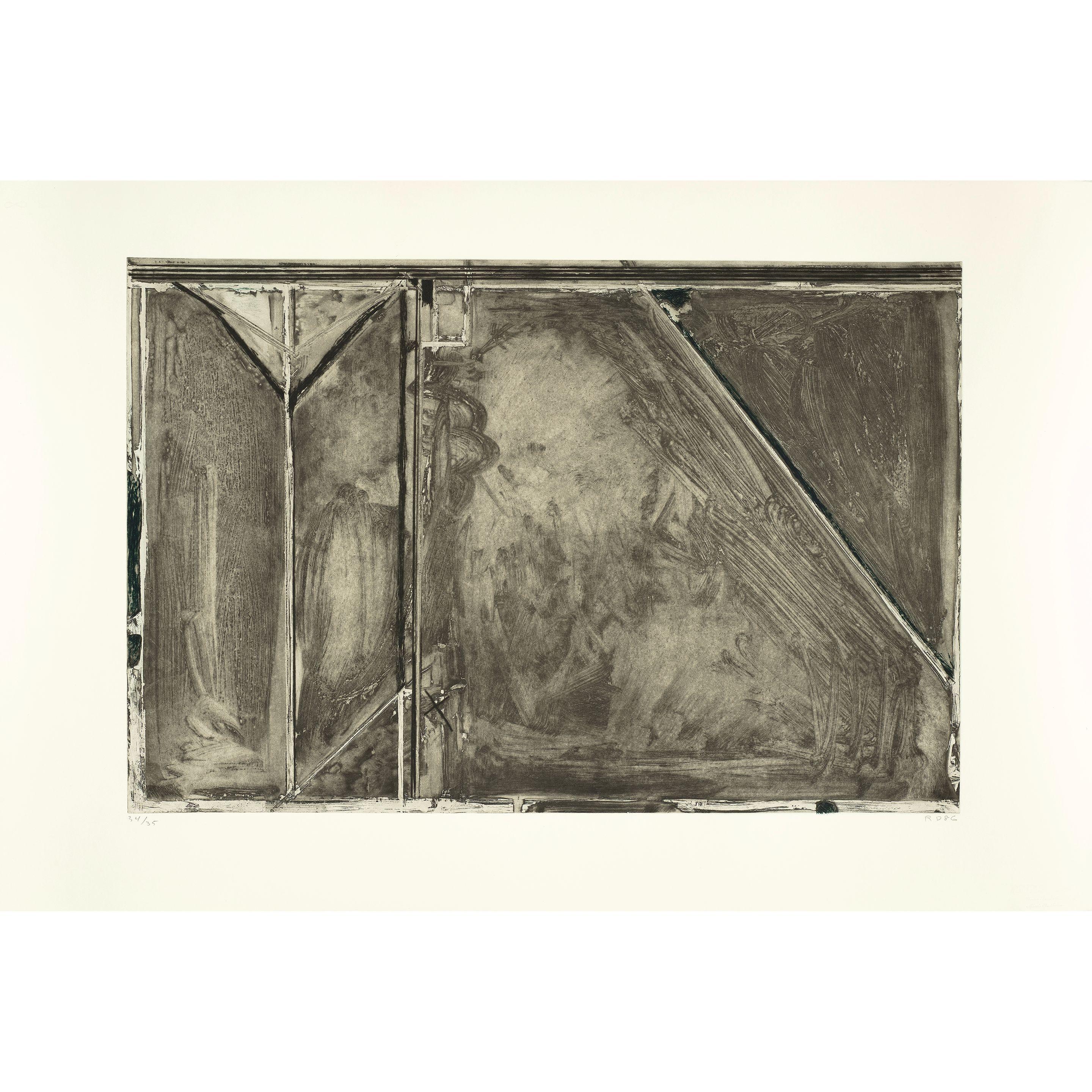 Richard Diebenkorn - Folsom Street Variations II (Gray)