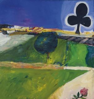 Richard Diebenkorn - Landscape with Figure