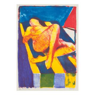 Richard Diebenkorn - Reclining Figure II