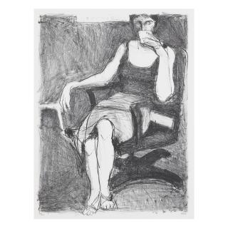 Richard Diebenkorn - Seated Woman Drinking from Cup