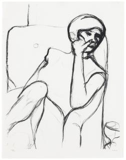 Richard Diebenkorn - Seated Woman in Armchair