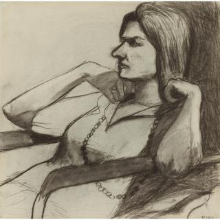 Richard Diebenkorn - Seated Woman With Necklace