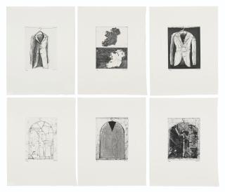 Richard Diebenkorn - Six Etchings, from Poems of W.B. Yeats