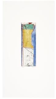 Richard Diebenkorn - Small Thin, From Eight Color Etchings