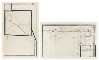 Richard Diebenkorn - Two Way; And Softground Cross
