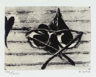 Richard Diebenkorn - Untitled, from Harvey Gantt Portfolio (G. 1452)