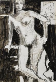 Richard Diebenkorn - Untitled (Standing Nude)
