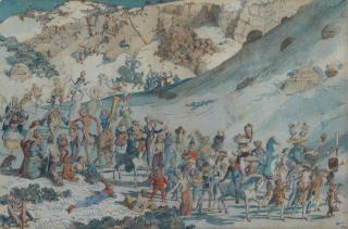 Richard Doyle - A Jubilant Procession