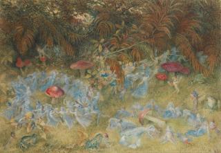 Richard Doyle - Fairy Rings and Toadstools