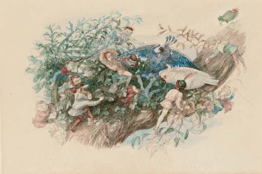 Richard Doyle - Parrots repulsed