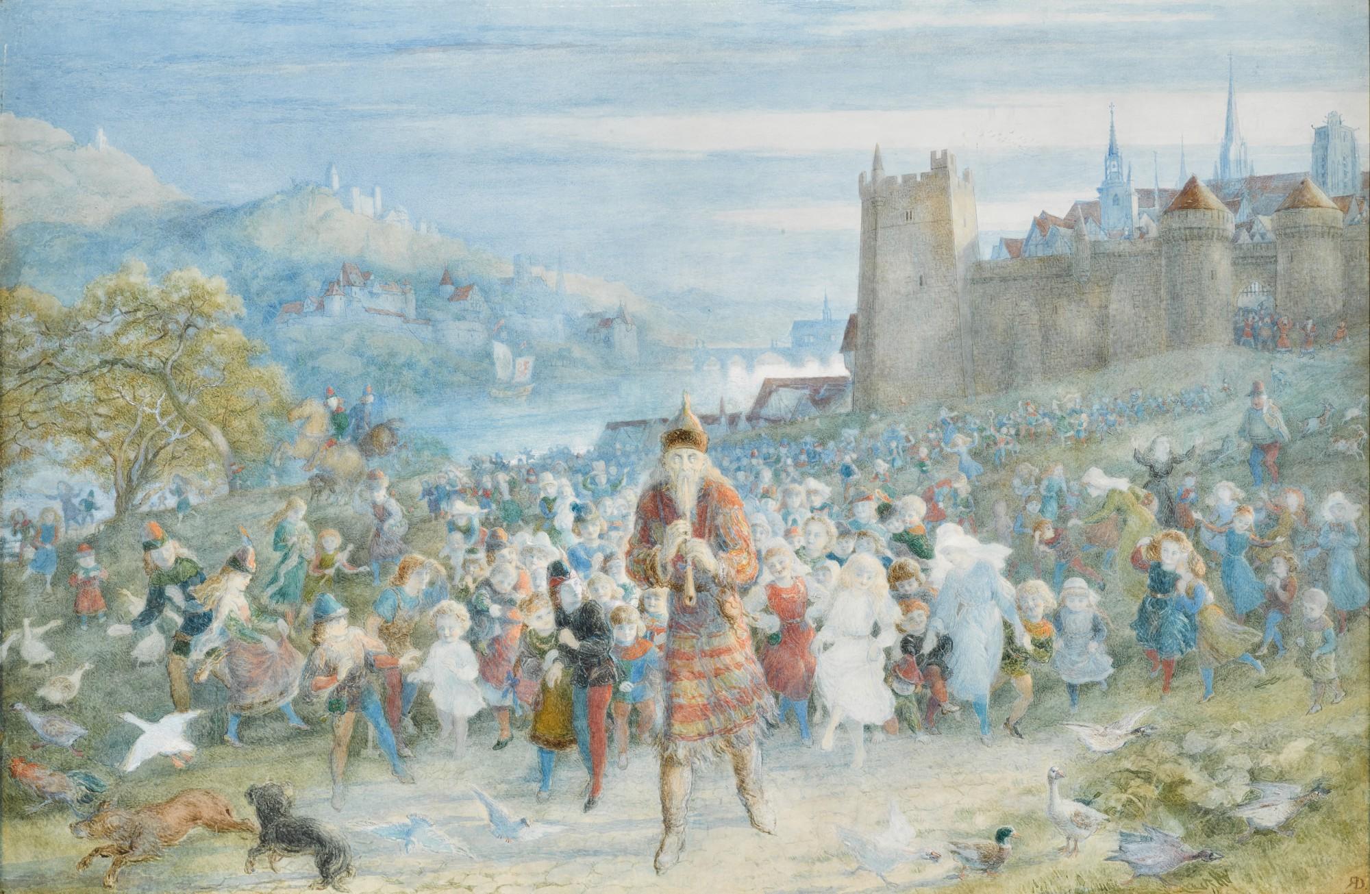 Richard Doyle - The Pied Piper of Hamelin