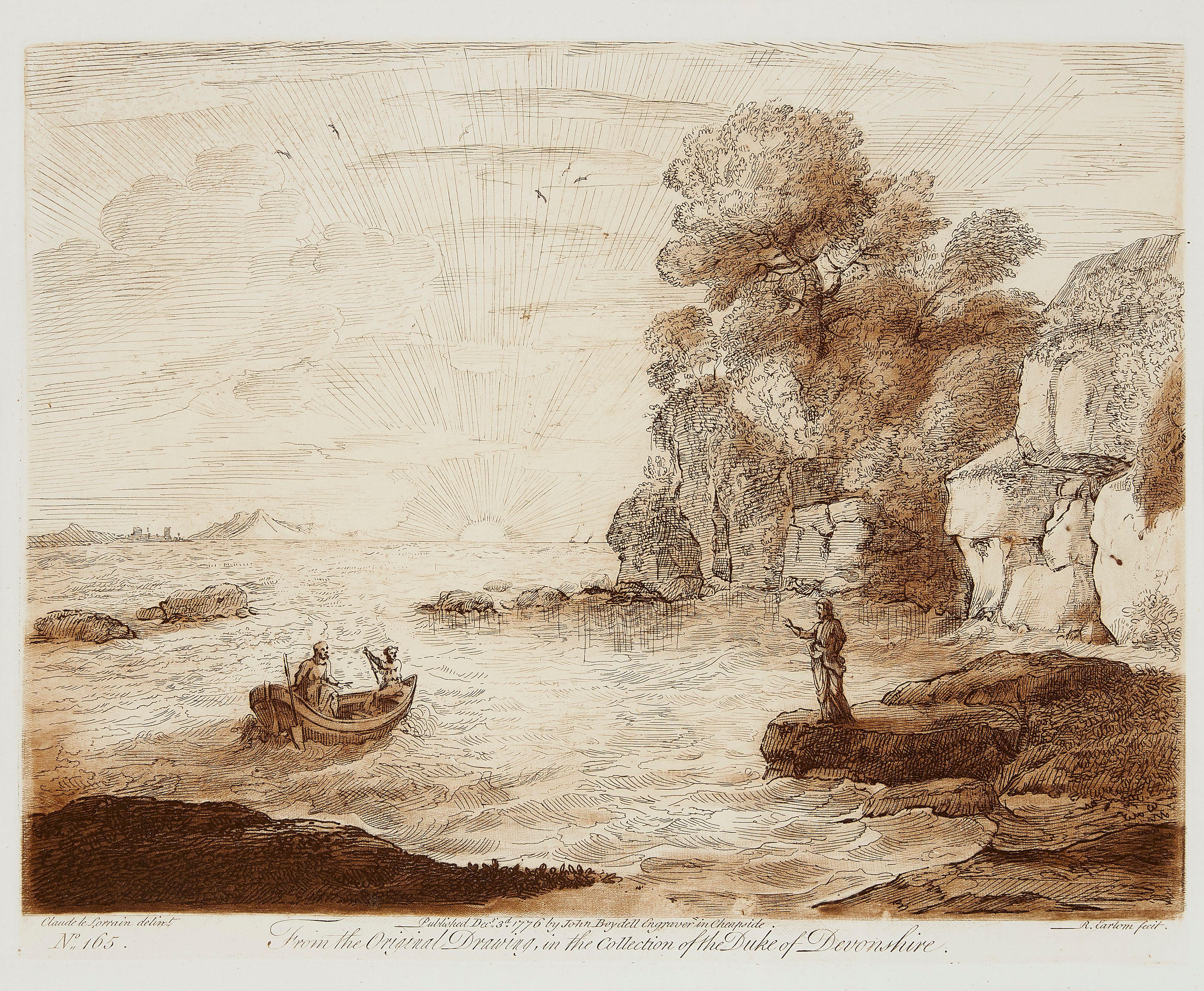 Richard Earlom - A suite of four mezzotints, variable