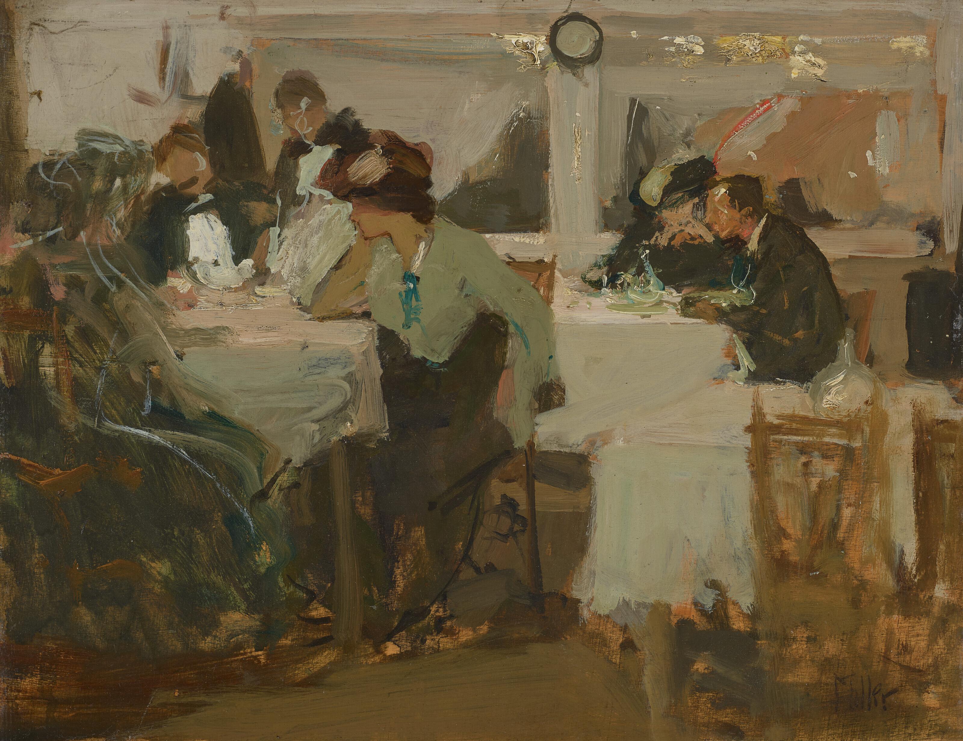 Richard Edward Miller - Café de Paris