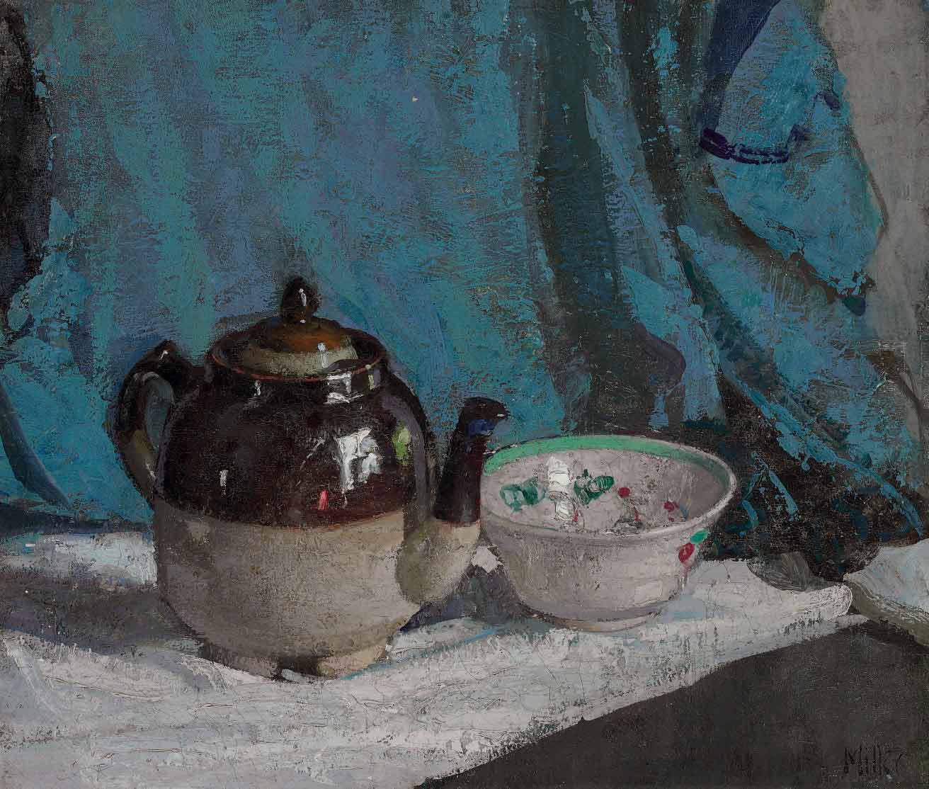 Richard Edward Miller - Teapot and Bowl