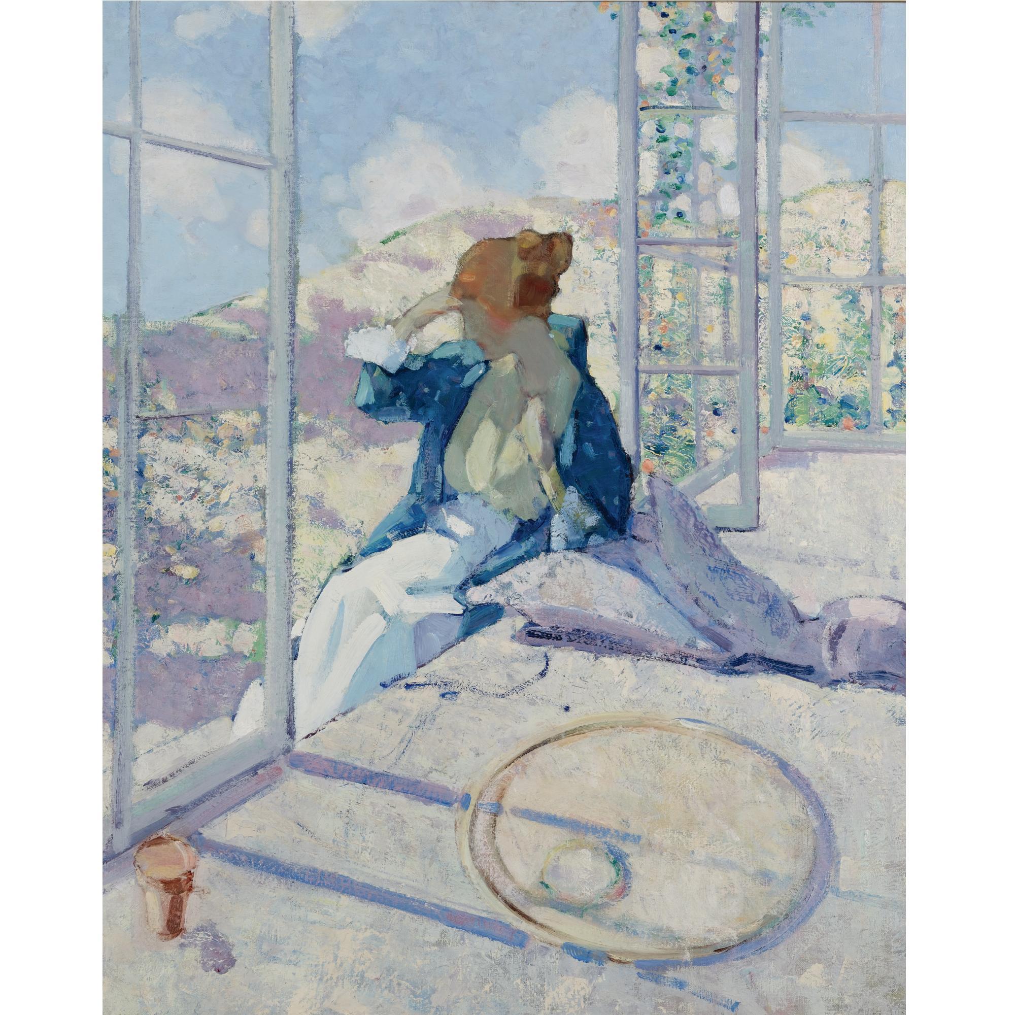 Richard Edward Miller - Woman By A Window