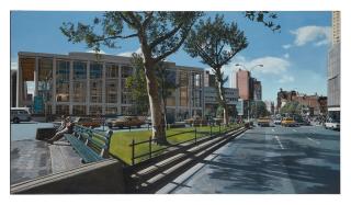 Richard Estes - Broadway And 64Th, Spring \'84